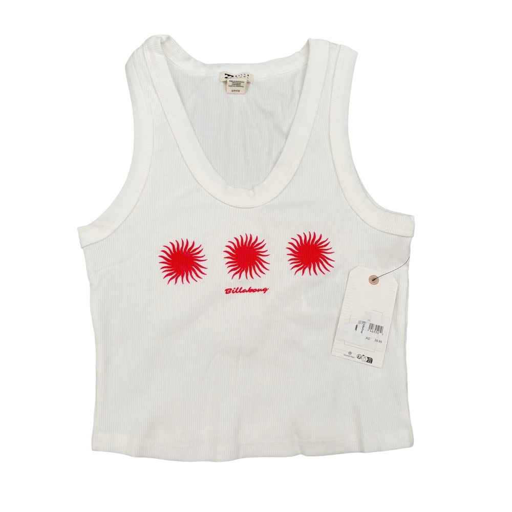NWT Billabong Cropped Tank Top